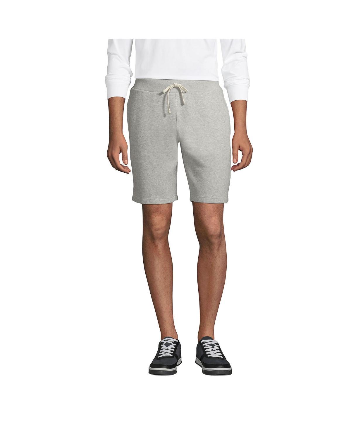 Big & Tall Lands End Serious Sweats Shorts, Mens Product Image