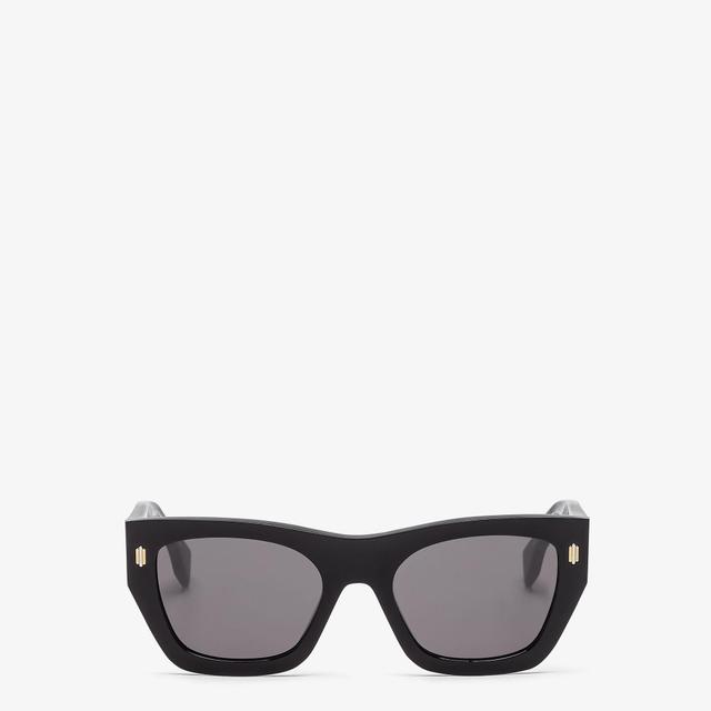 Fendi RomaBlack acetate sunglasses Product Image