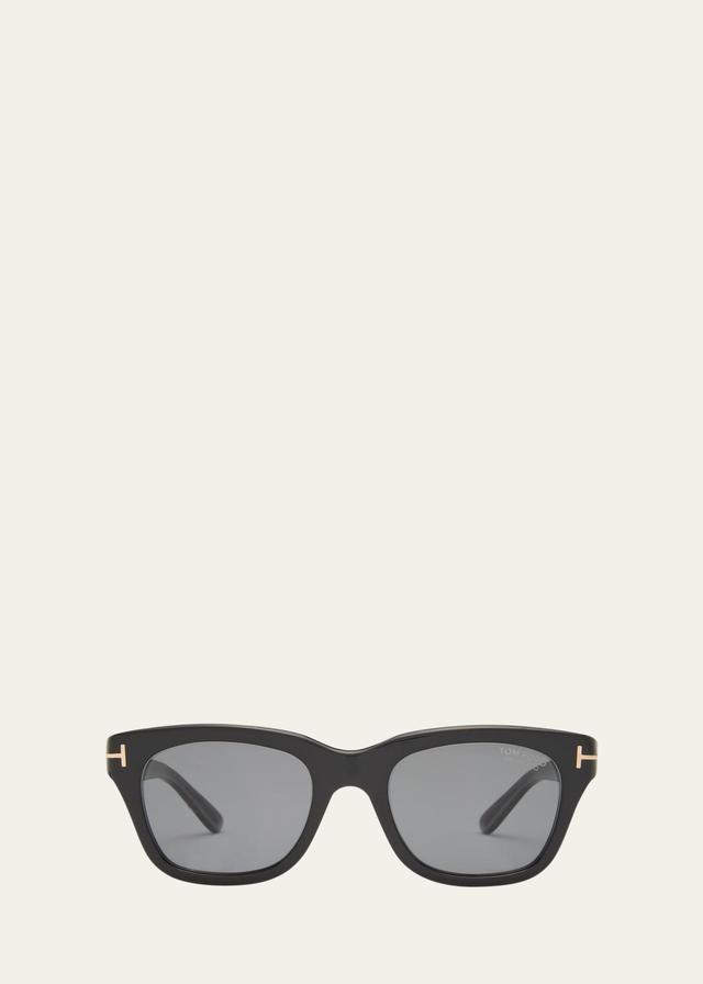 Mens 52MM Snowdon Square Sunglasses Product Image