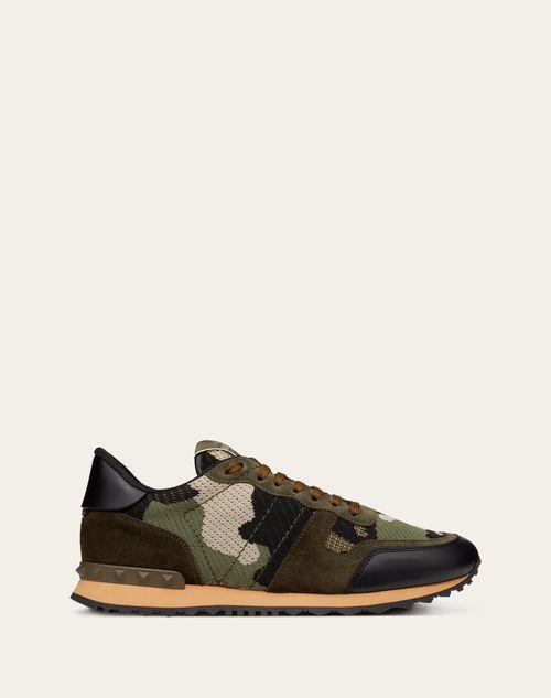 MESH FABRIC CAMOUFLAGE ROCKRUNNER SNEAKER Product Image