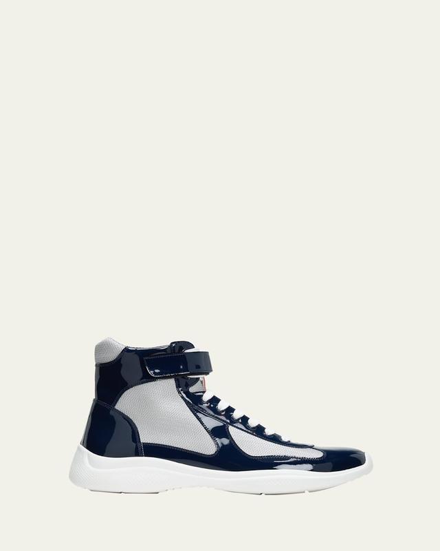 Prada Americas Cup Bike High Top Sneaker Product Image