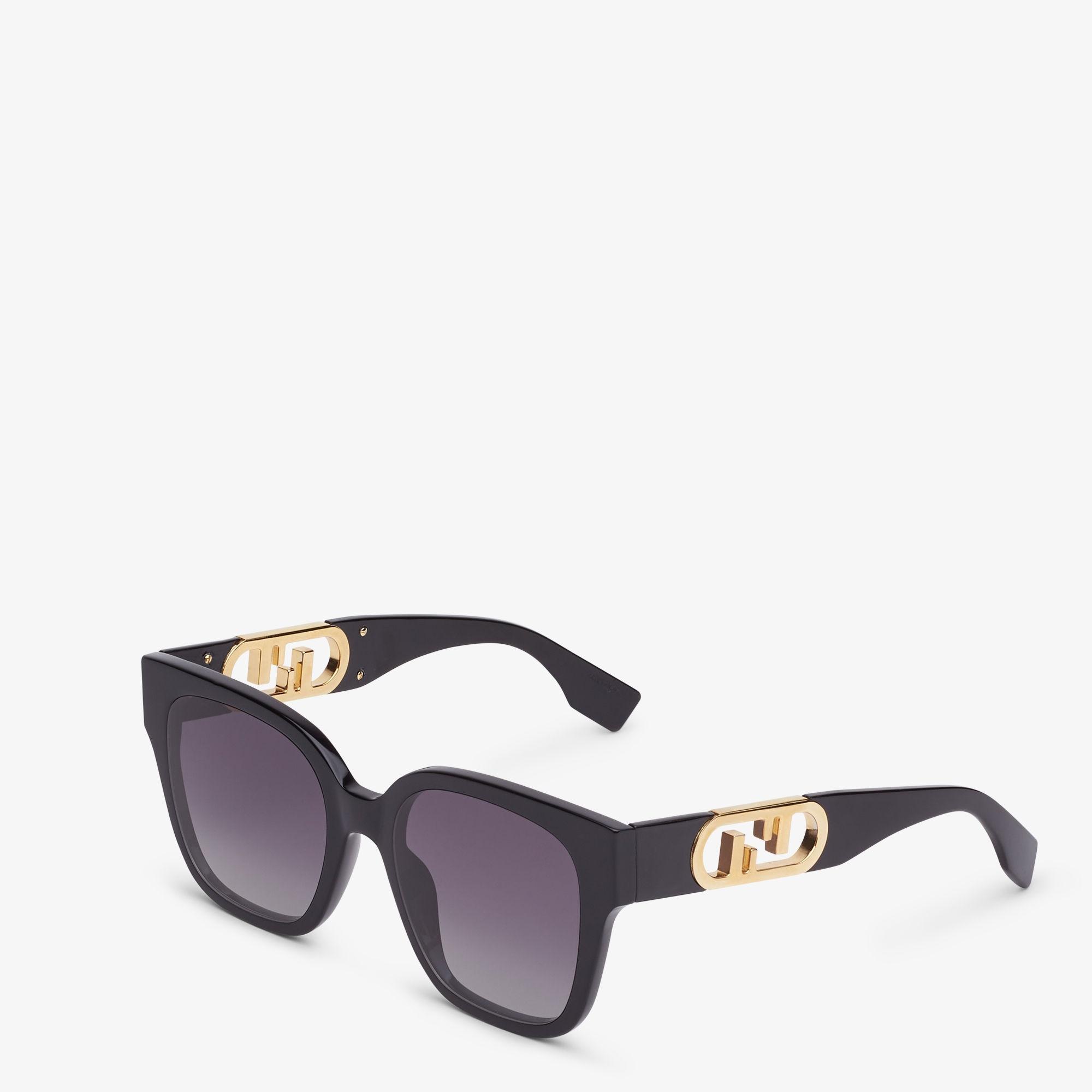 O’LockBlack acetate sunglasses Product Image