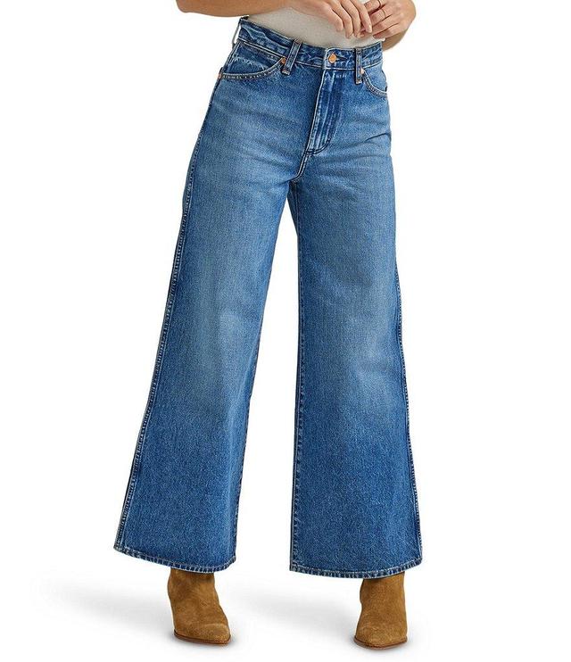 Wrangler Pre Loved World Wide High Rise Wide Leg Jeans Product Image