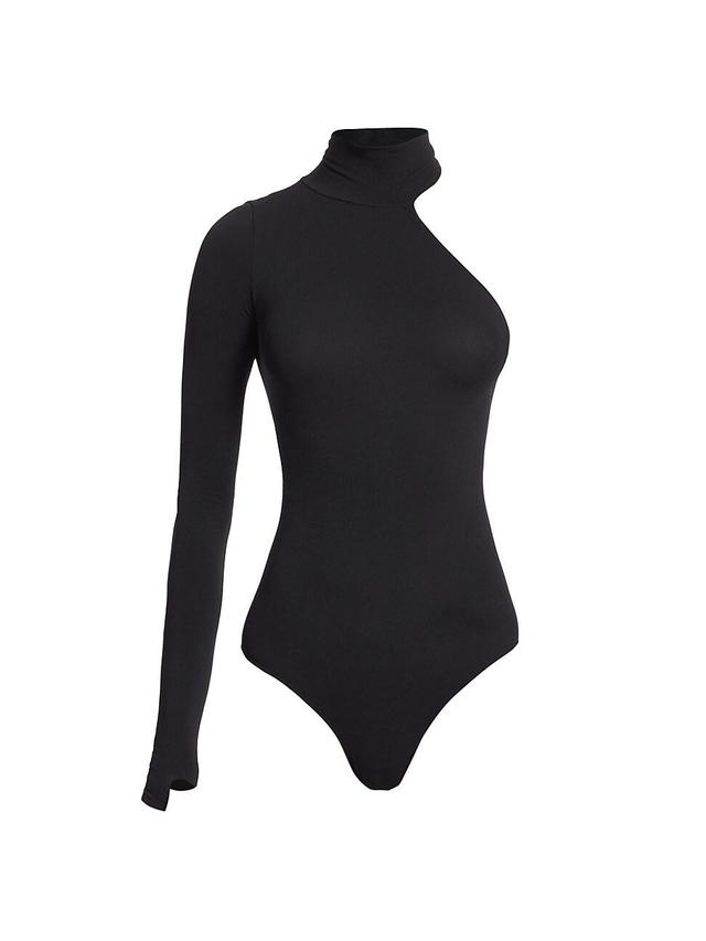 Commando Ballet Body One-Shoulder Turtleneck Bodysuit Product Image