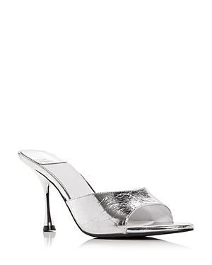 Jeffrey Campbell Womens Agent High Heel Slide Sandals Product Image