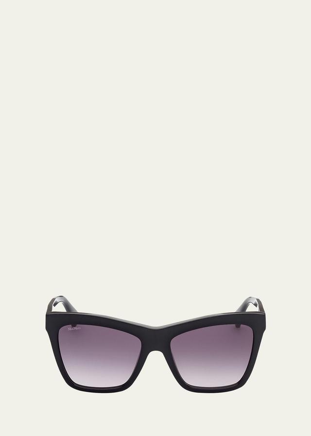 Max Mara 55mm Geometric Sunglasses Product Image