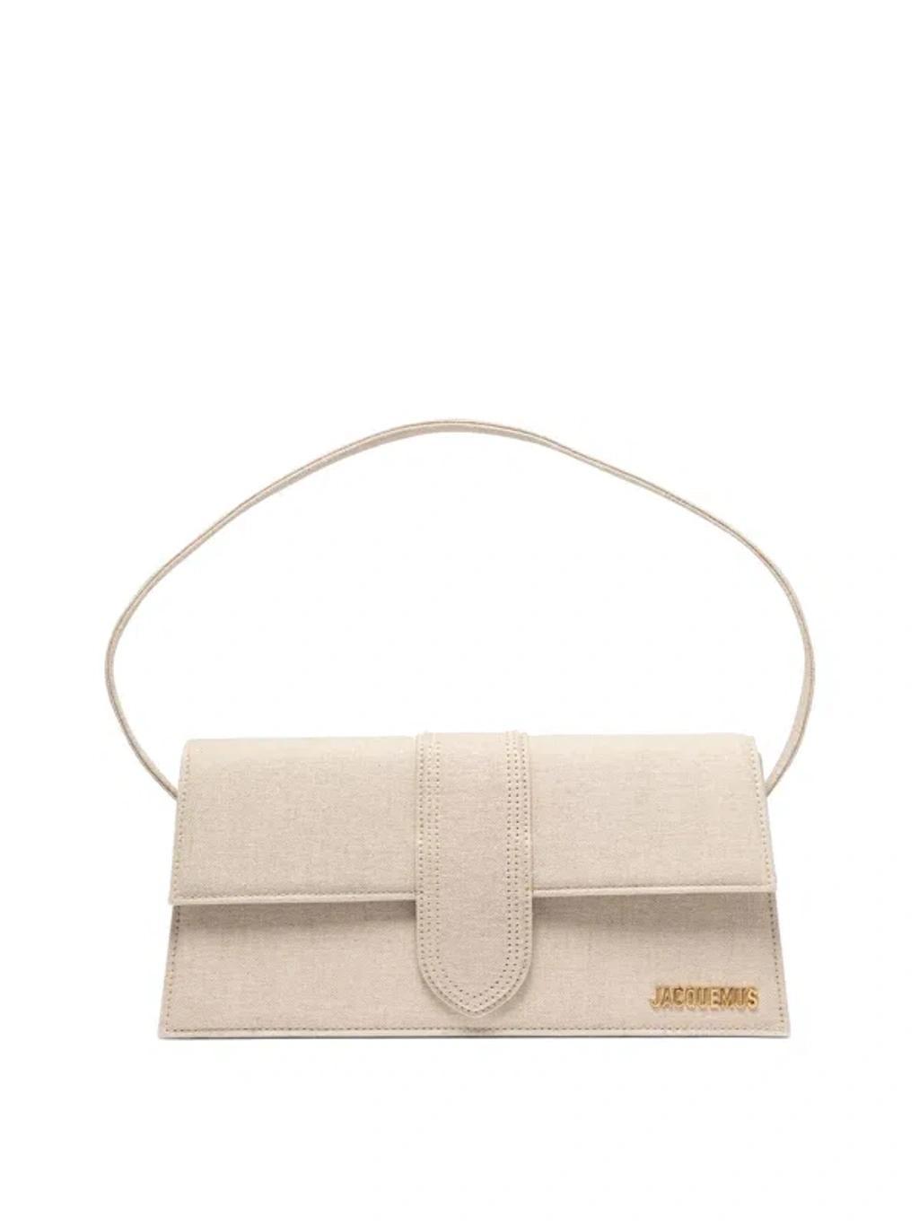 JACQUEMUS Le Bambino Long Bag In Gray Product Image