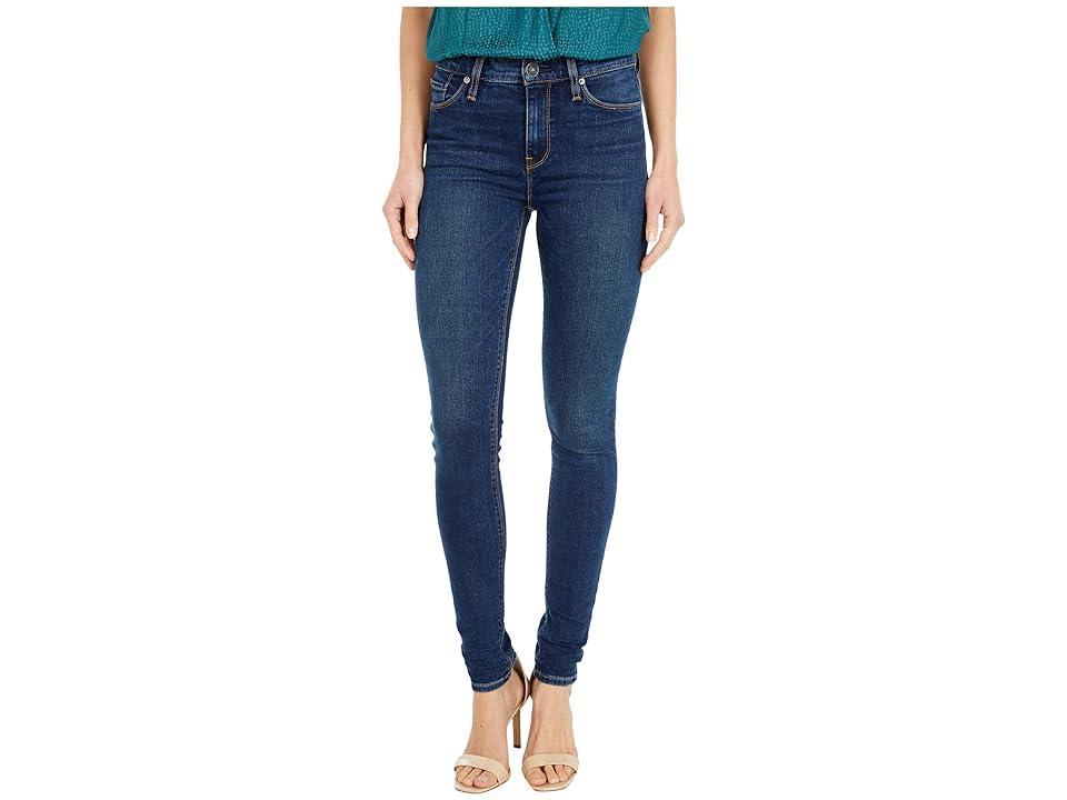 Hudson Nico Mid Rise Ankle Skinny Jeans in Obscurity Product Image