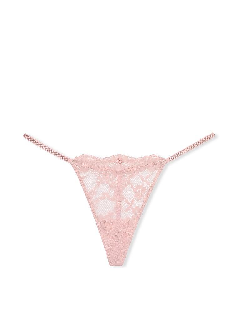 Twinkle Strap Lace V-String Panty Product Image