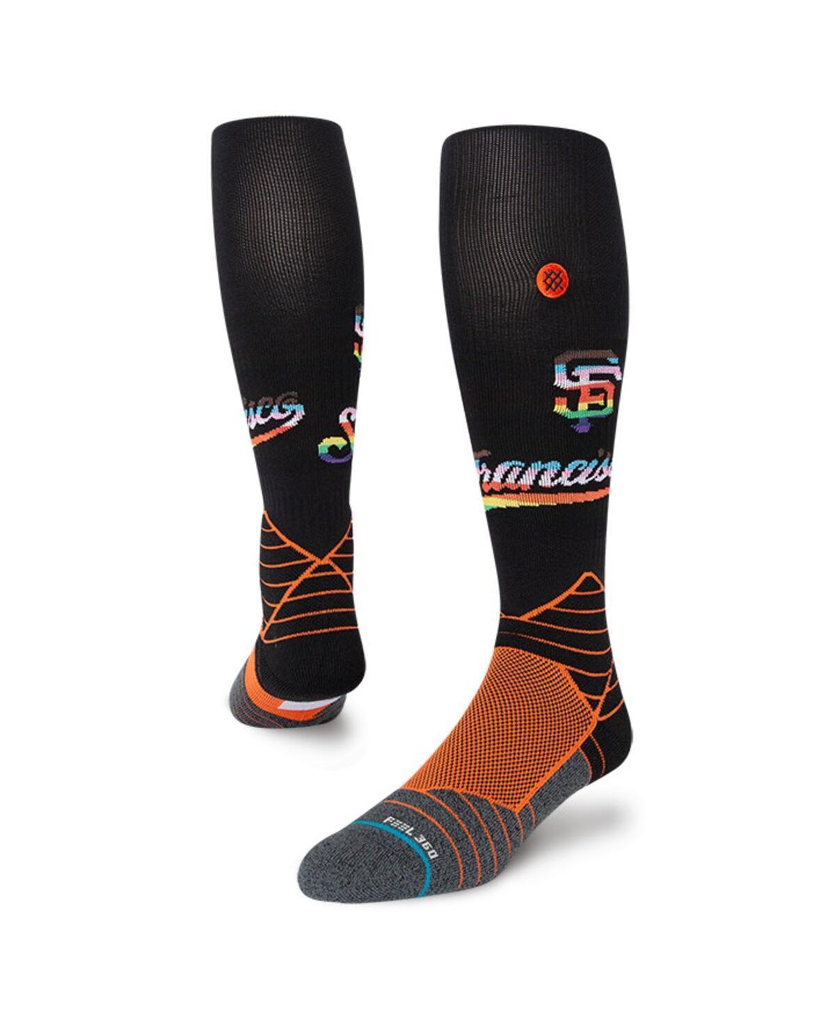 Mens Stance /Orange San Francisco Giants Pride Diamond Pro Over the Calf Socks Product Image