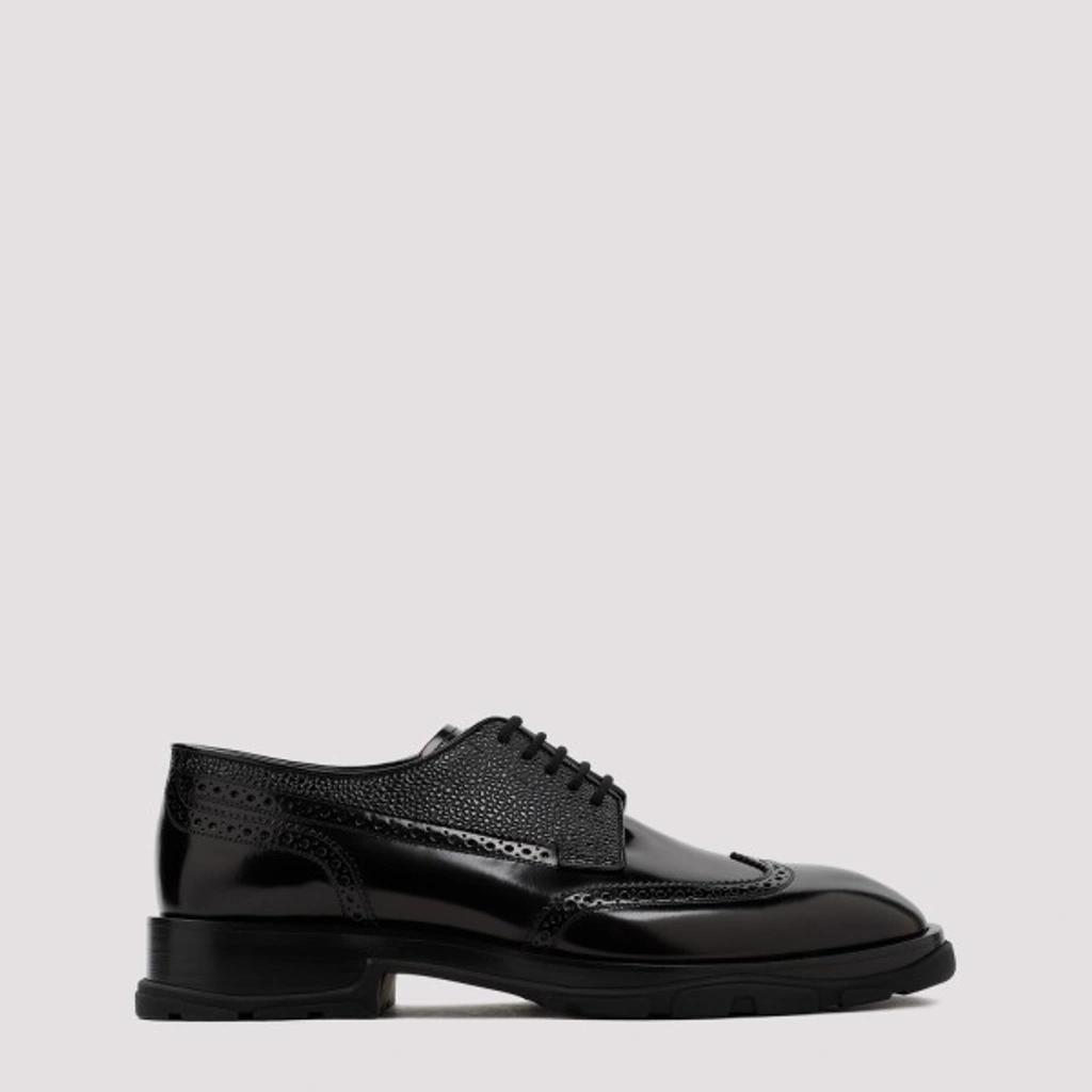 Derby Shoes In Black Product Image