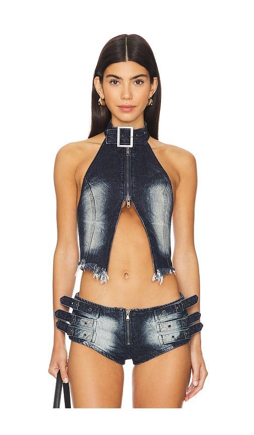 Denim Corset Product Image