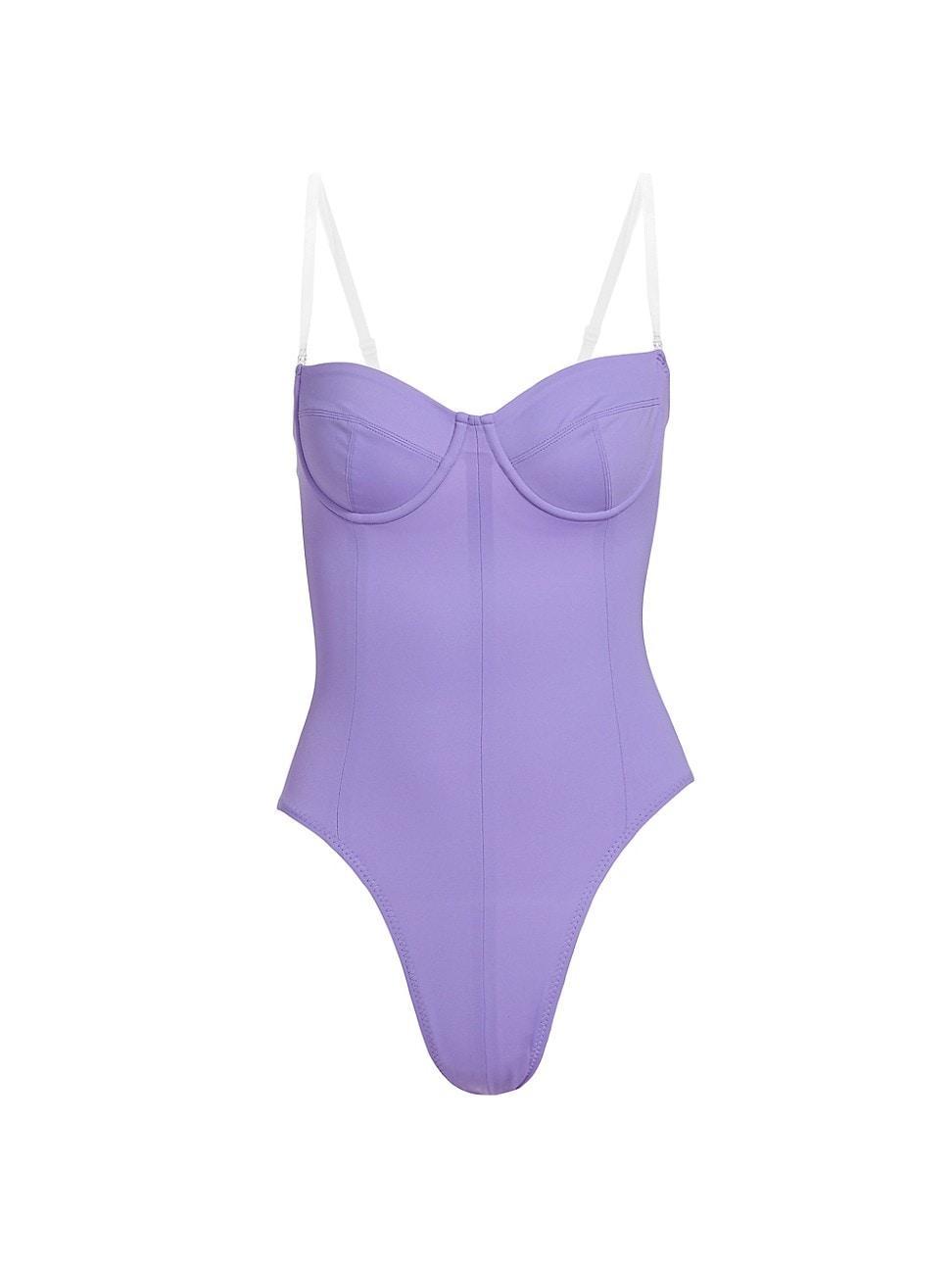 Womens Mio Corset One-Piece Swimsuit Product Image