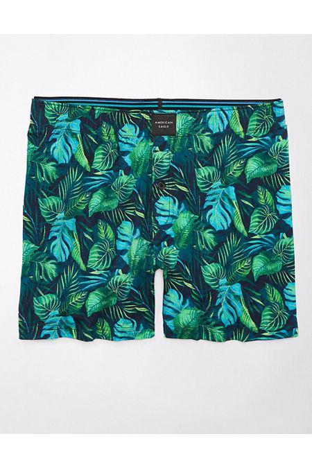 AEO Mens Jungle Slim Knit Ultra Soft Boxer Short Men's Product Image