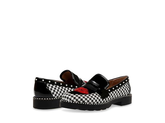 Blue by Betsey Johnson Darian-L Black Polka) Women's Flat Shoes Product Image