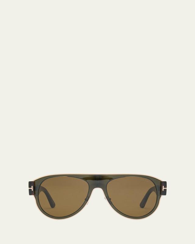 Mens Lyle 58MM Pilot Sunglasses Product Image