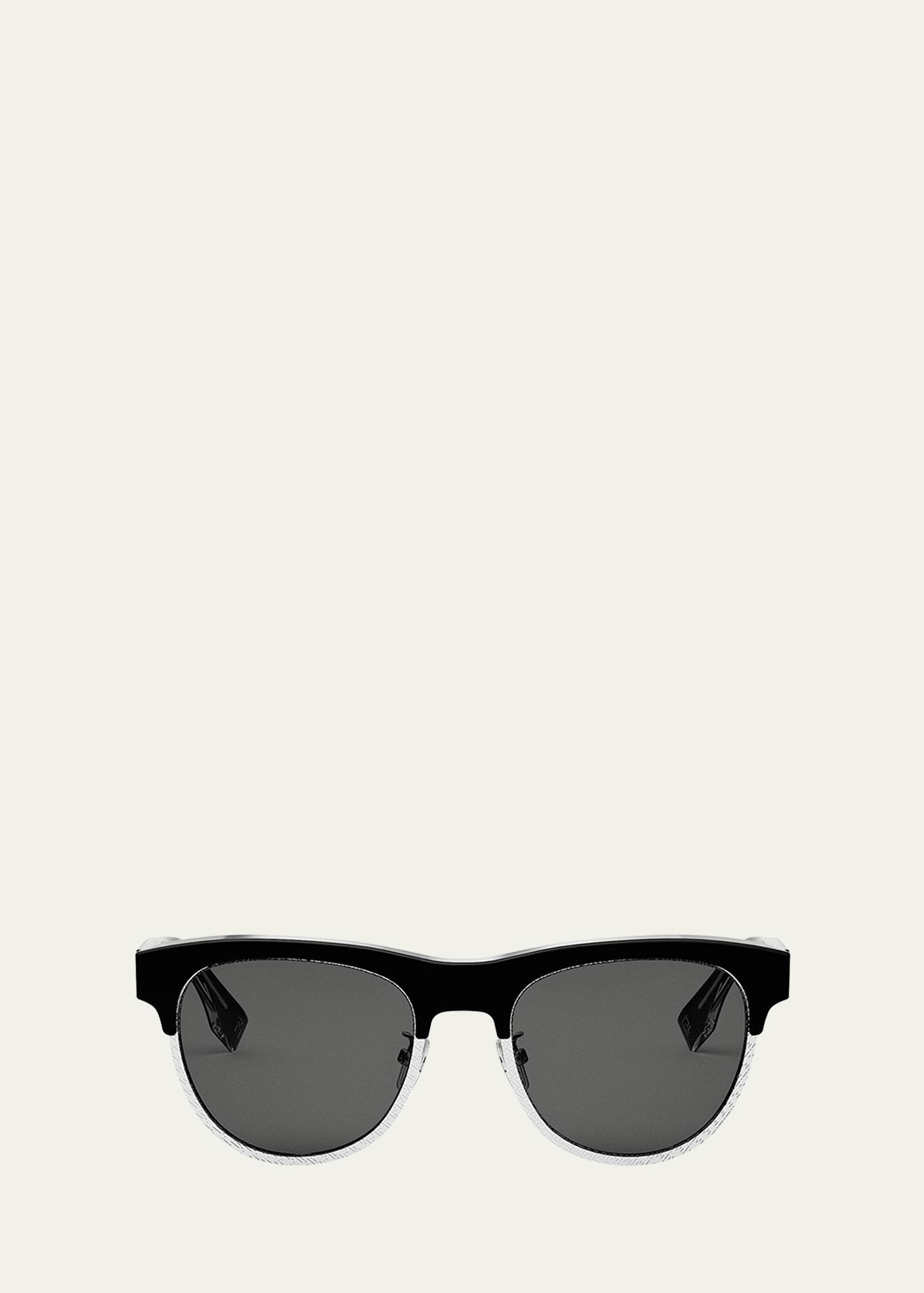 Mens DiorBlackSuit S13I Havana 53MM Square Sunglasses Product Image