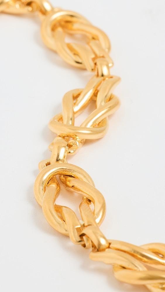 Brinker + Eliza Love Knot Necklace | Shopbop Product Image