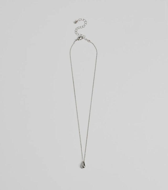 Chic Approved Teardrop Charm Necklace Product Image