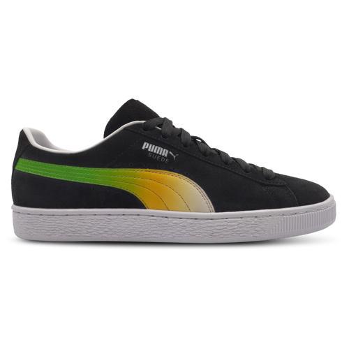 PUMA Mens Not player specific Suede 2K - Shoes Black/White/Green Product Image