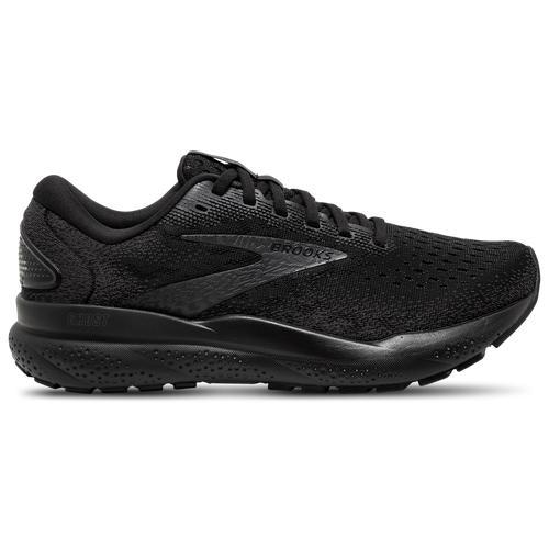 Brooks Mens Brooks Ghost 16 - Mens Shoes Black/Grey/White Product Image