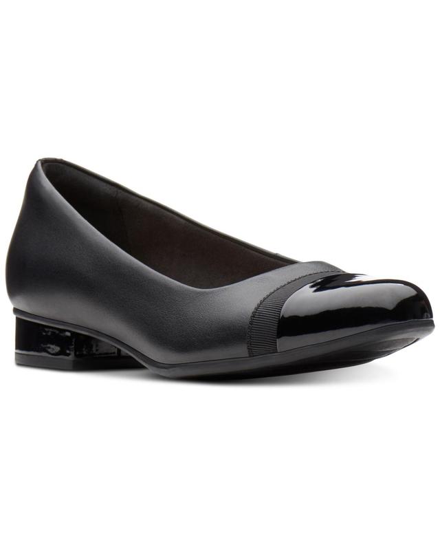 Clarks Juliet Monte Leather/Synthetic) Women's Shoes Product Image