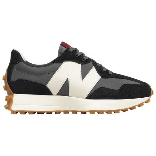 New Balance Womens 327 - Shoes Black/Gum/White Product Image