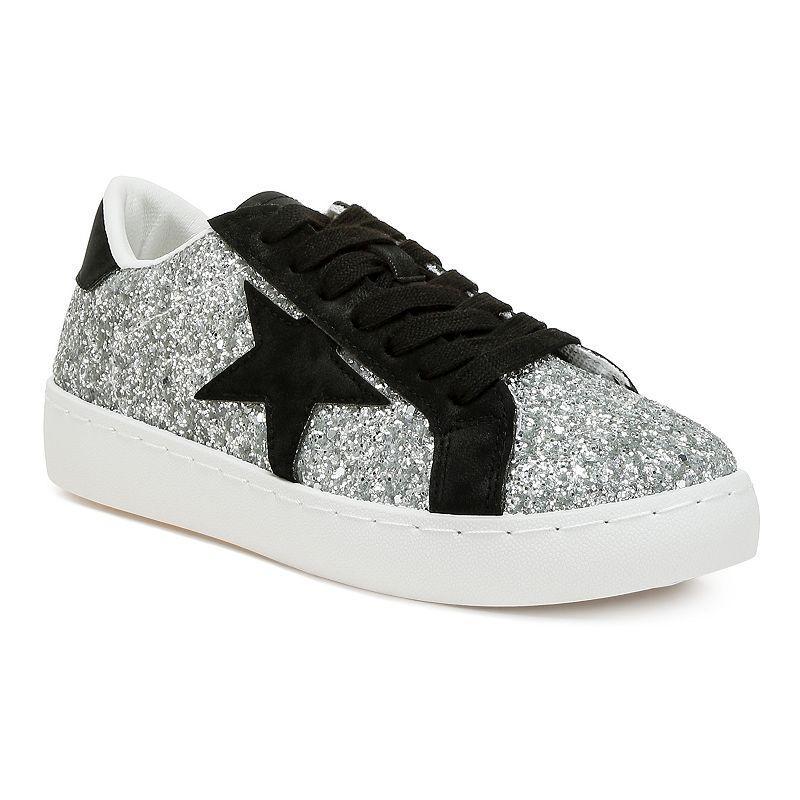 London Rag Shinding Womens Glitter Star Chunky Sneakers product image