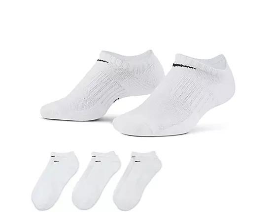 Nike Men's Extra Large Everyday No Show Socks 3 Pairs Product Image