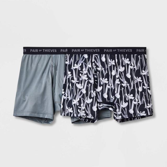 Pair Of Thieves Men's 2-Pack Of Superfit Boxer Briefs, X-Large Product Image