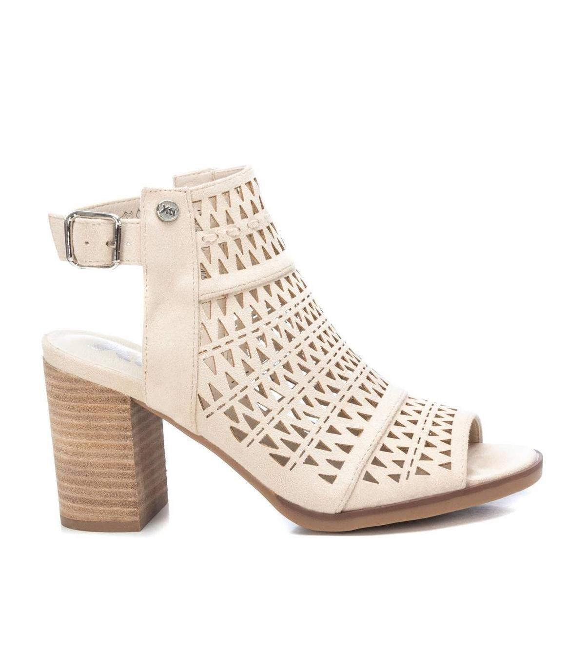 Womens Suede Block Heel Sandals By Xti Product Image