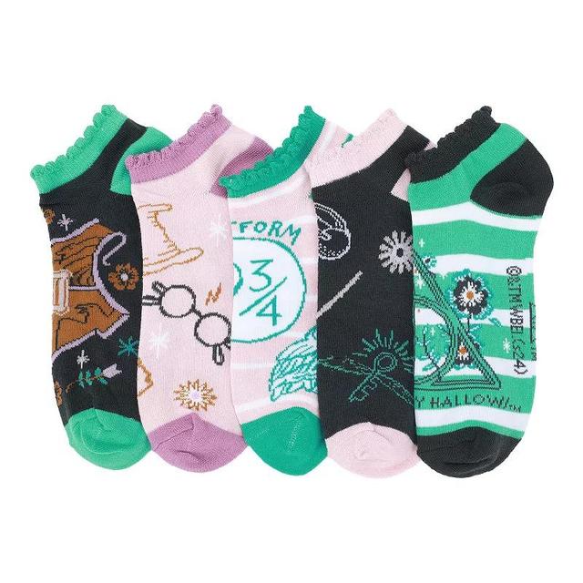 Womens Harry Potter Ankle Socks 5-Pack Product Image