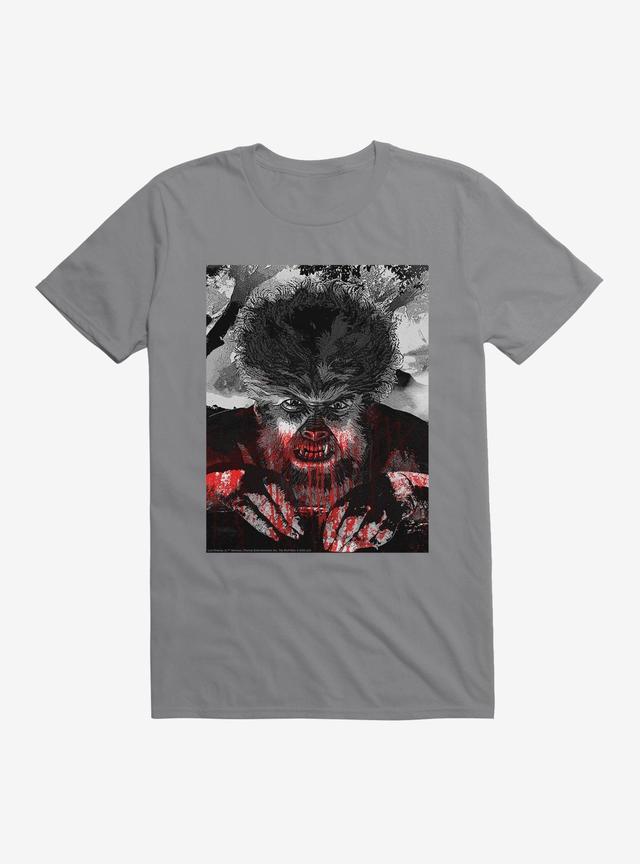 The Wolf Man Autumn Moon T-Shirt Product Image