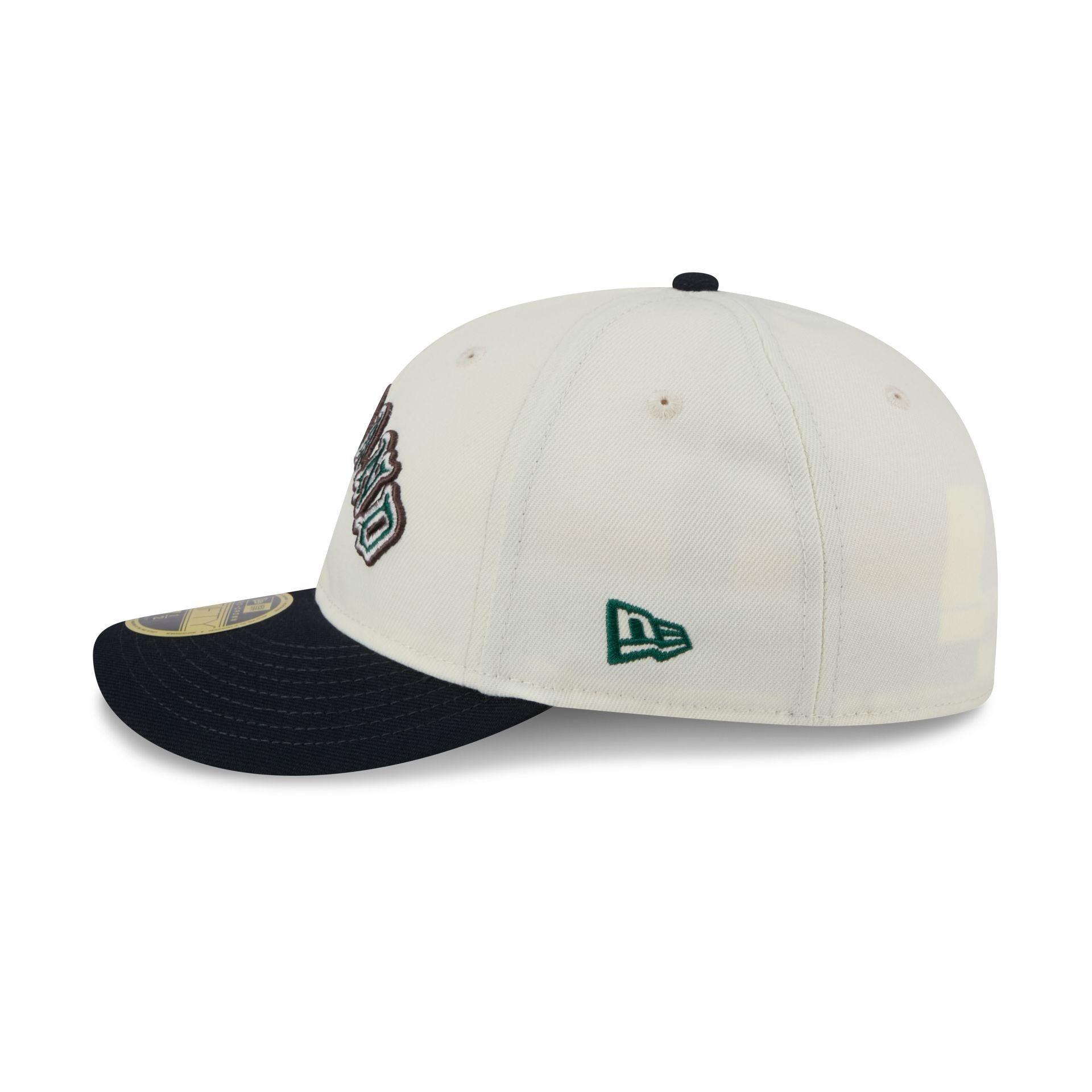 Oakland Athletics Forest Visor Retro Crown 59FIFTY Fitted Hat Male Product Image