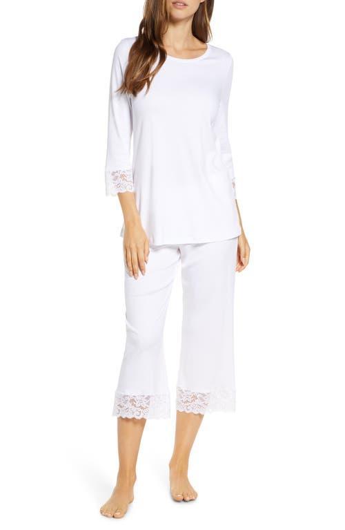 Hanro Moments Crop Pajama Set Women's Pajama Sets Product Image