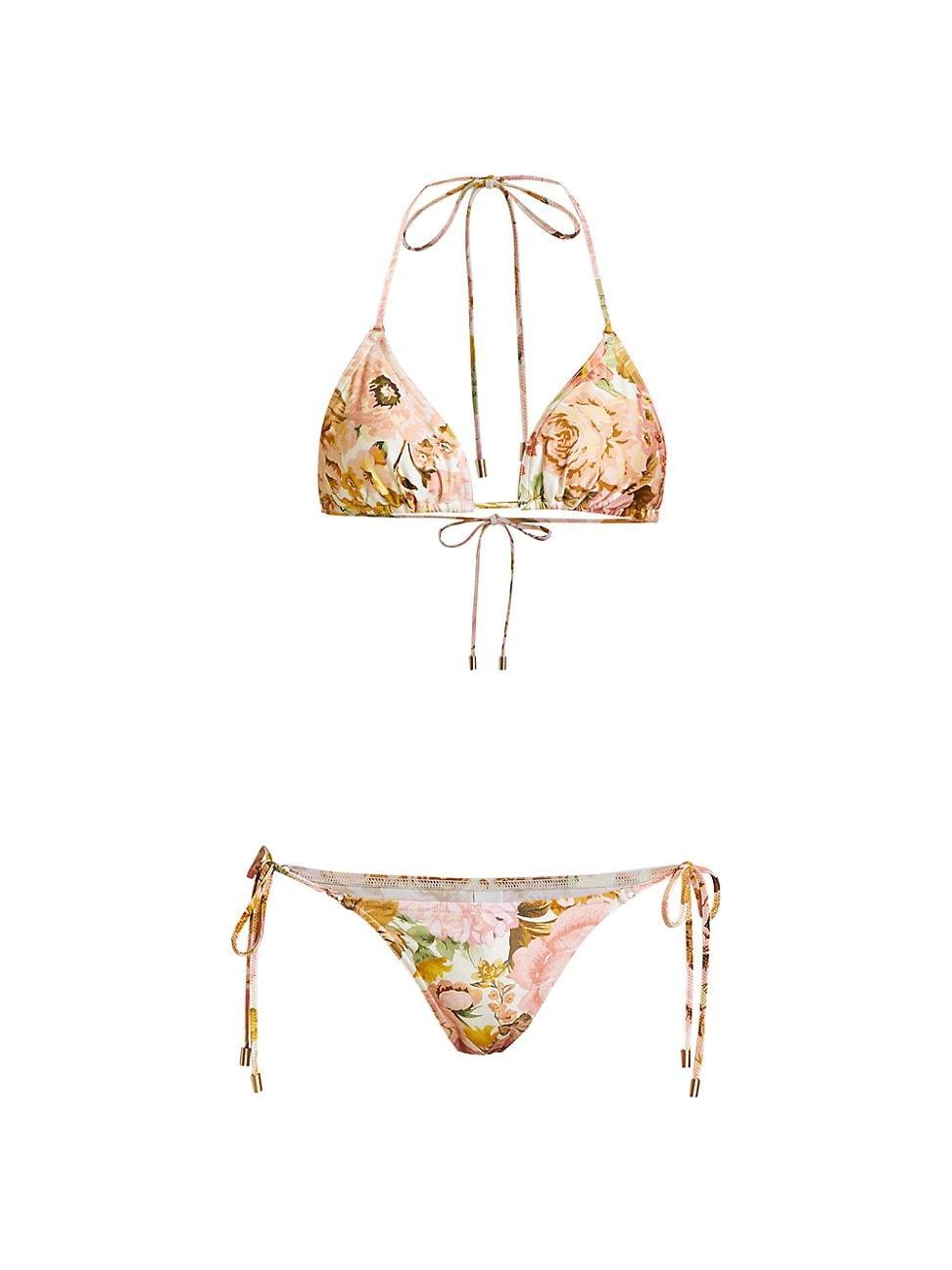 Womens Golden Triangle Bikini Set Product Image