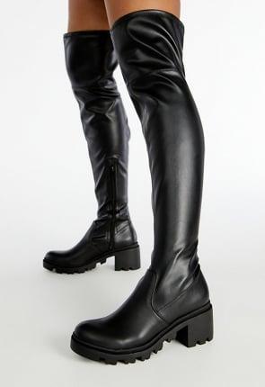 Jordane Lug Sole Over-The-Knee Boot Product Image