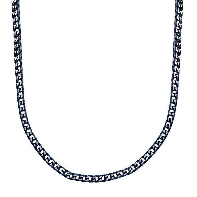 Mens LYNX Ion-Plated Stainless Steel Foxtail Chain Necklace Product Image