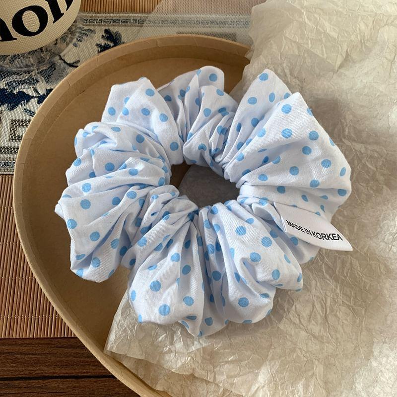 Polka Dot Fabric Scrunchie / Set Product Image