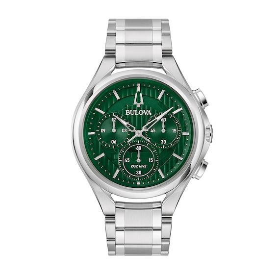 Kay Bulova CURV Chronograph Mens Watch 98A301 Product Image