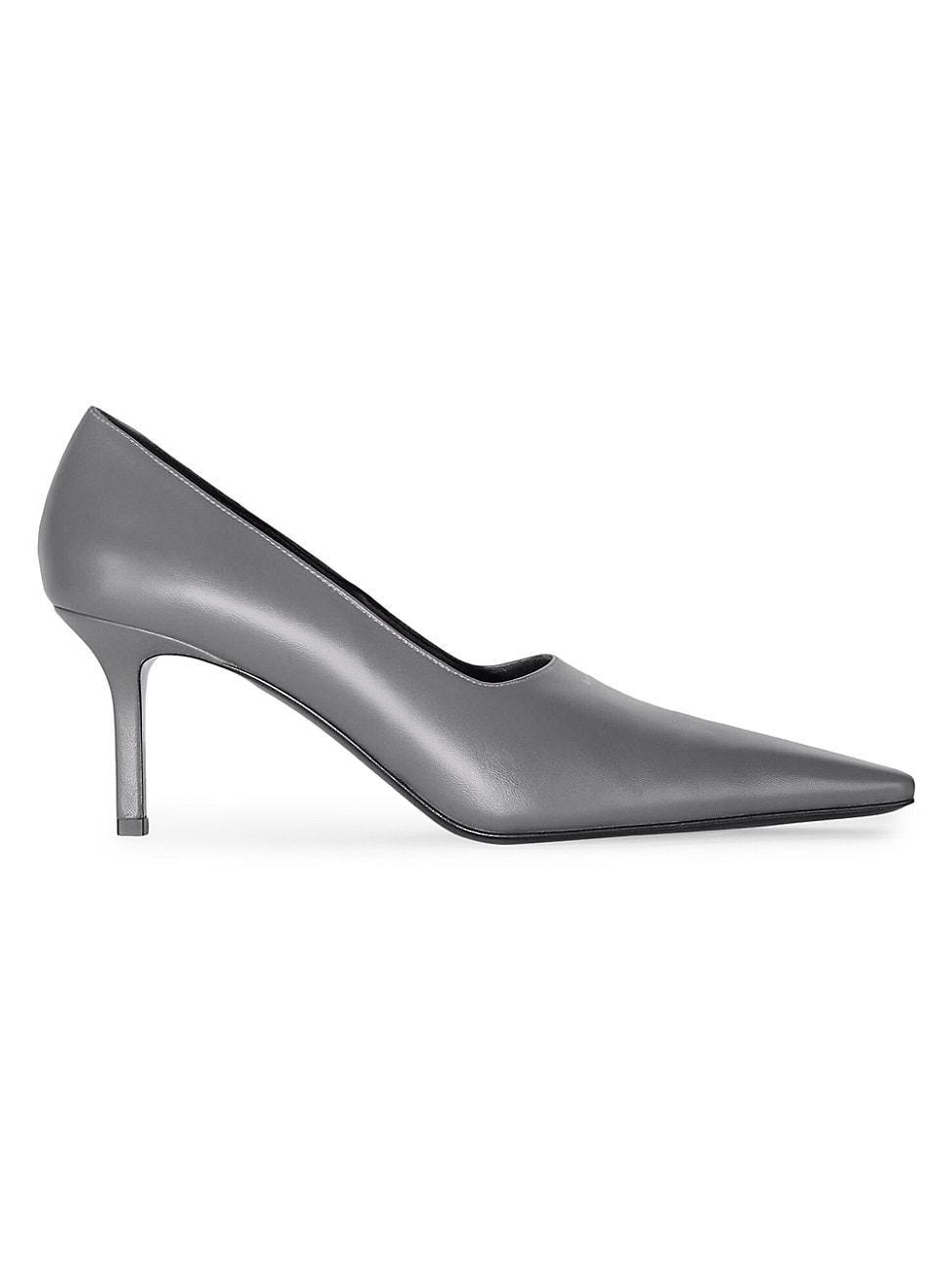 Womens 70MM Leather Pumps Product Image