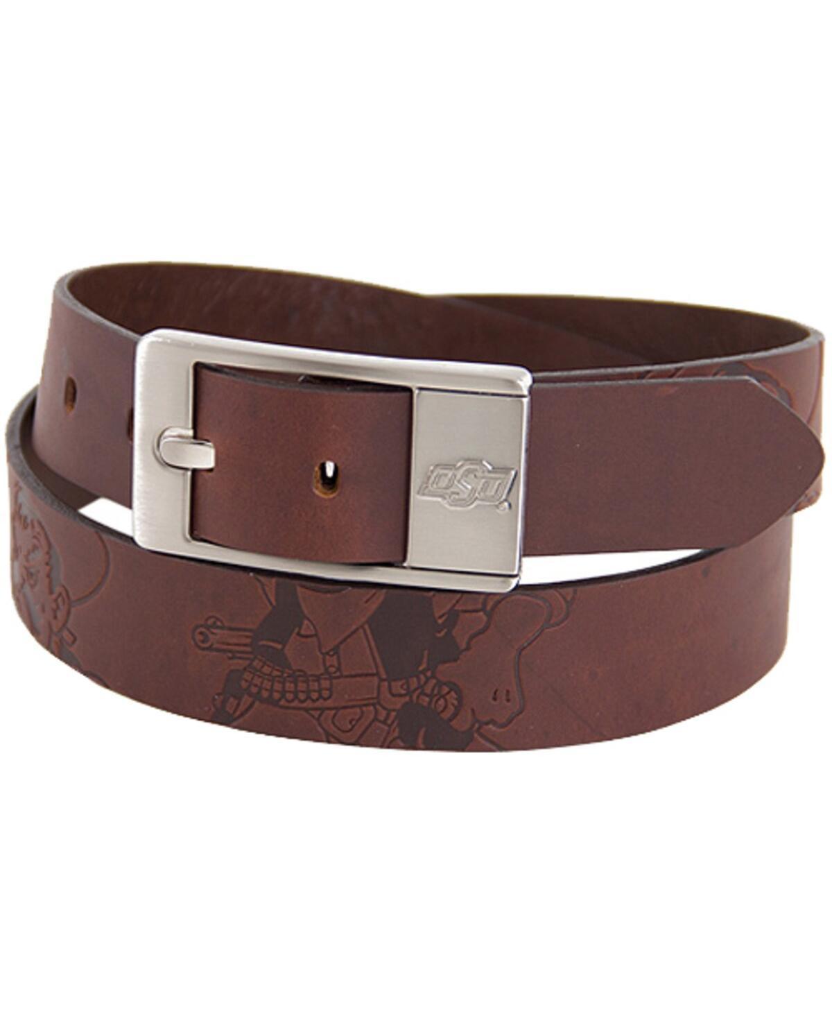 Mens Oklahoma State Cowboys Brandish Leather Belt Product Image