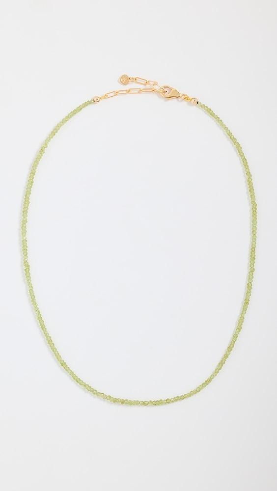 HART Peridot Gemstone Necklace | Shopbop Product Image