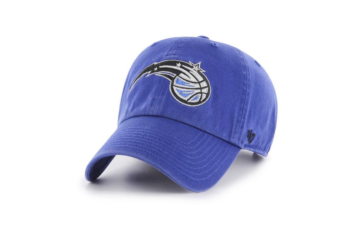 Mens 47 Blue Orlando Magic Logo Clean Up Adjustable Hat Product Image