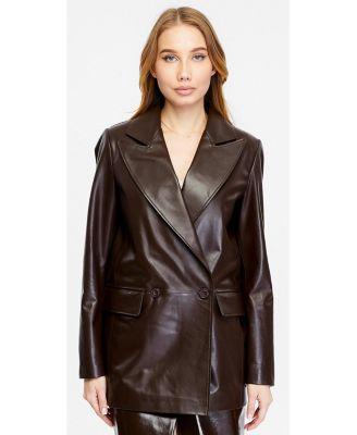 Furniq Uk Womens Fashion Jacket, Brown Product Image