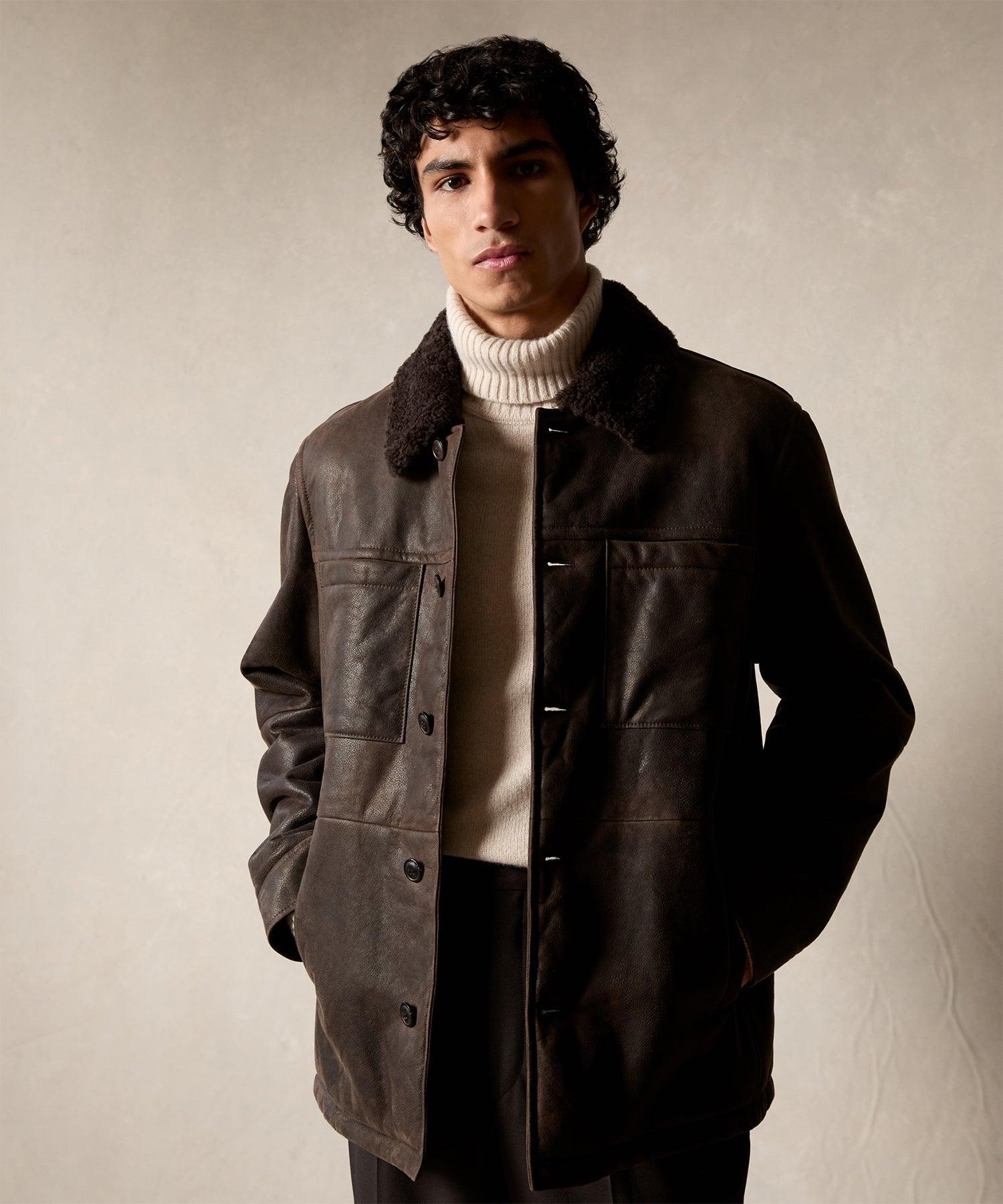 Shearling Chore Jacket Product Image