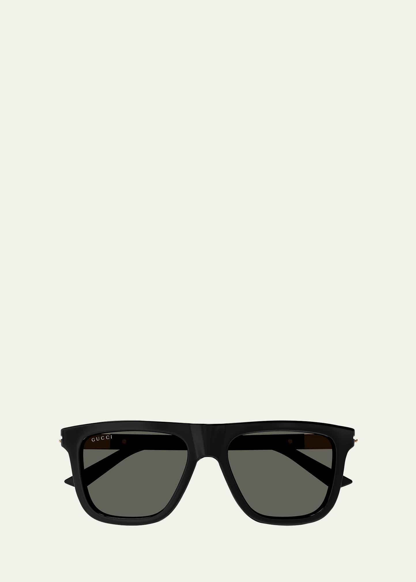 Mens GG1502SM Acetate Rectangle Sunglasses Product Image