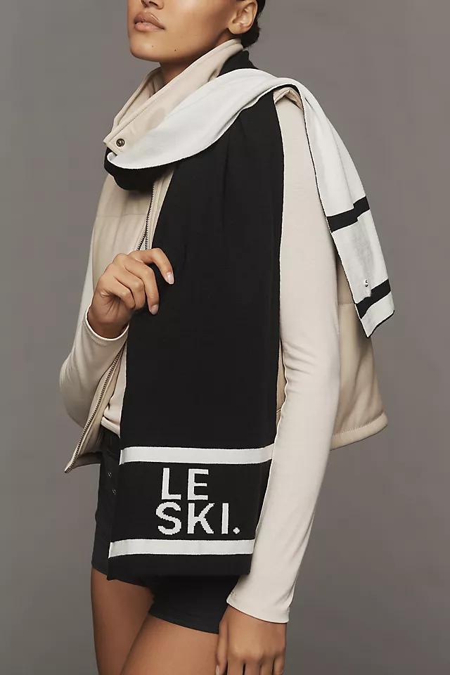 Le Ski Knit Colorblock Scarf Product Image