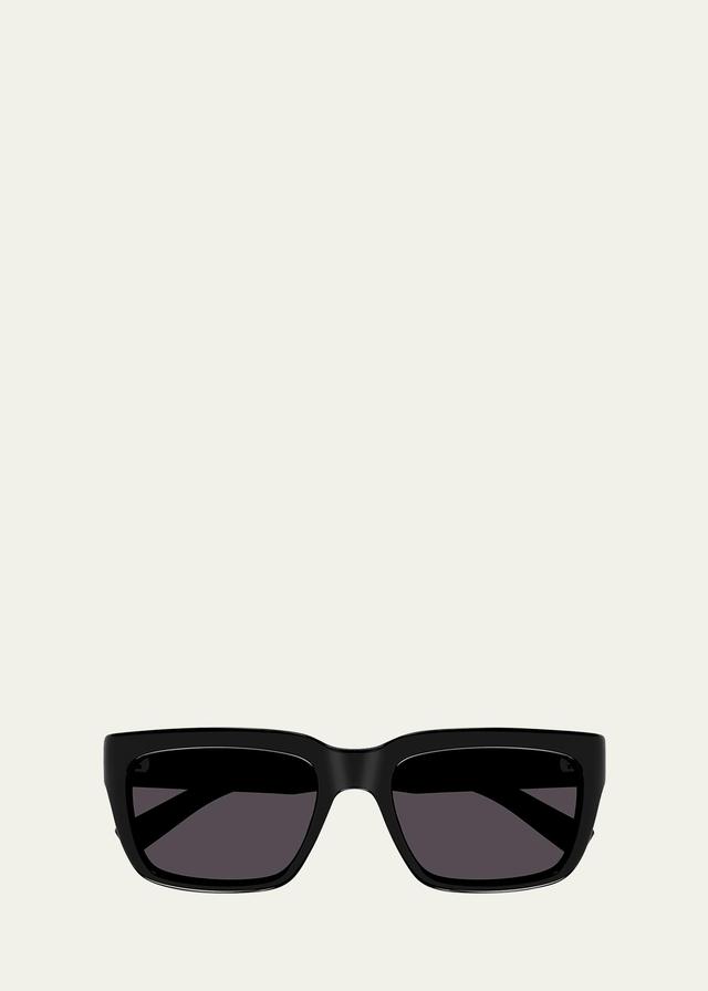 Mens Script 55MM Square Sunglasses Product Image