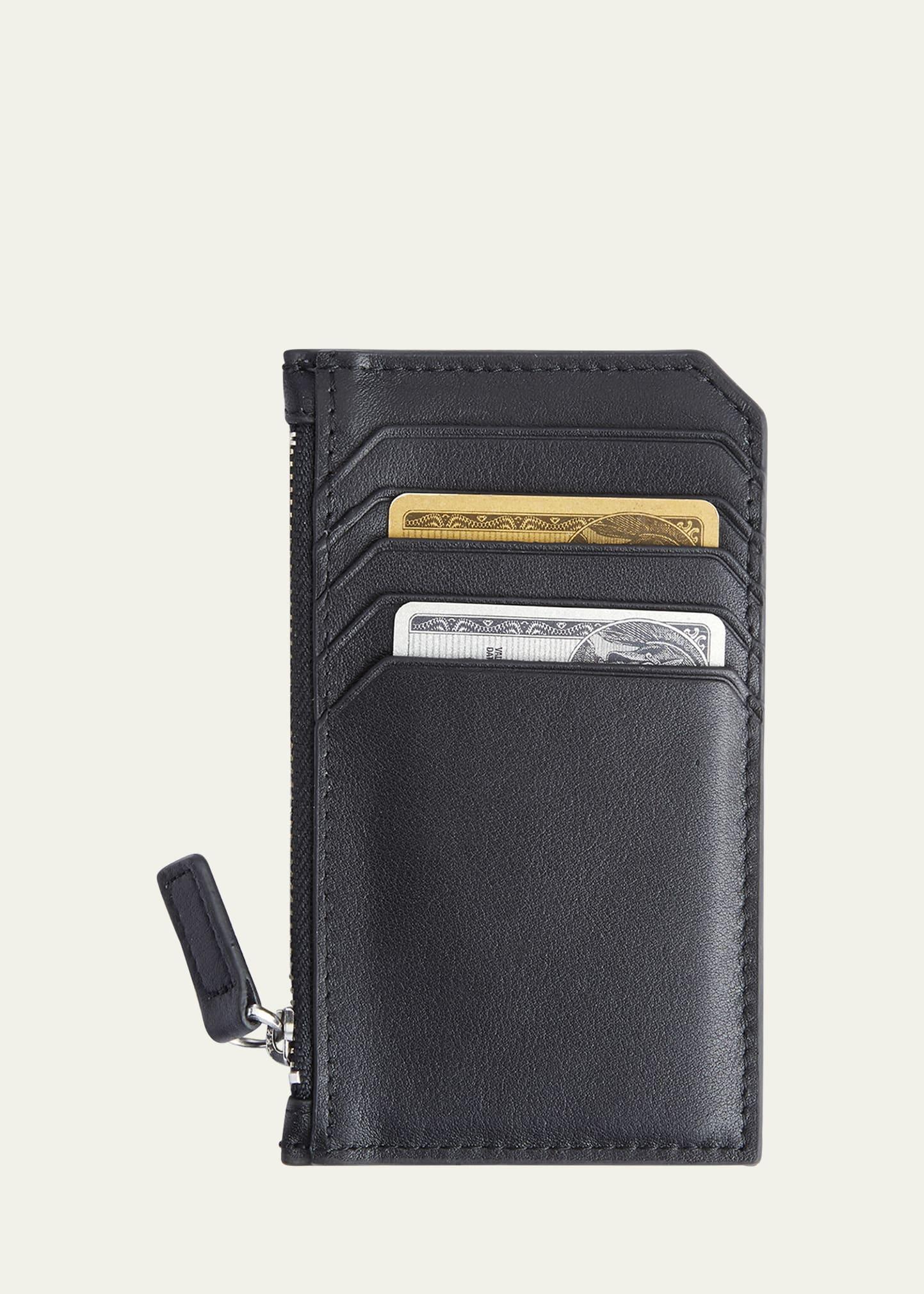 ROYCE New York Zip Leather Card Case Product Image